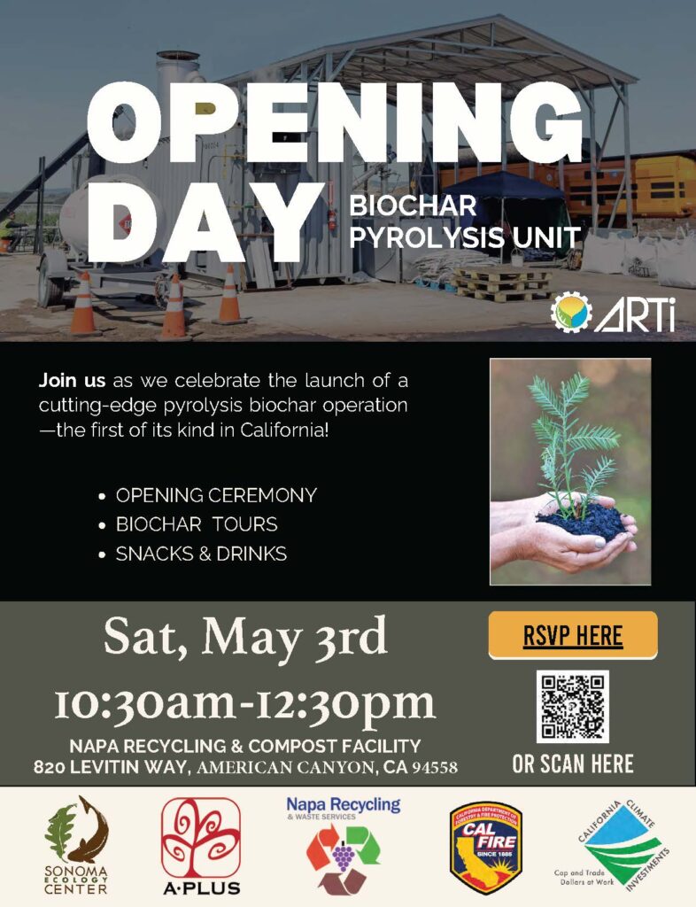 Bay Area Pyrolysis System Opening Day