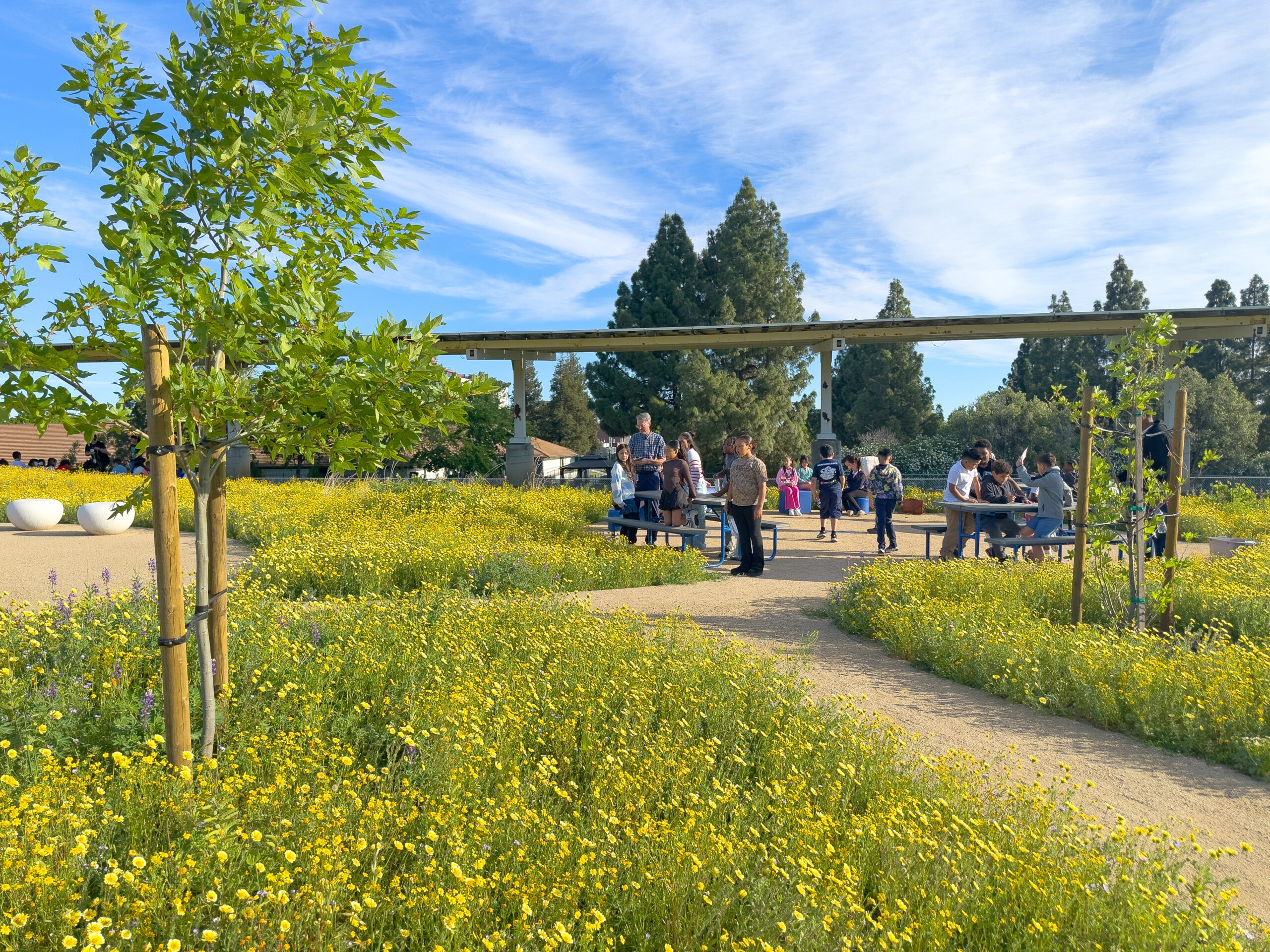 Stoneman Elementary (Just Constructed) Outdoor Classroom